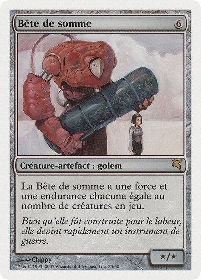 Beast of Burden (French) - "Bete de somme" - French