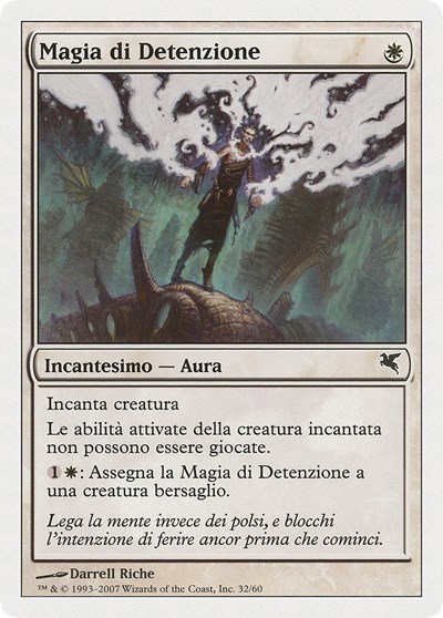 Detainment Spell (Italian) - "Magia di Detenzione" - Italian