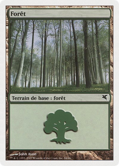 Forest (French) - "Foret" - French