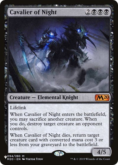 Cavalier of Night - Normal Cavalier Of Night
