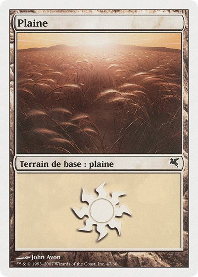 Plains (French) - "Plaine" - French