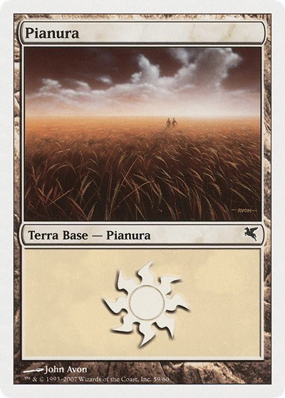Plains (Italian) - "Pianura" - Italian