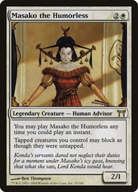 Masako the Humorless - Foil