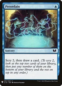 Preordain - C15