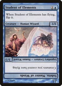 Student of Elements // Tobita, Master of Winds - Foil