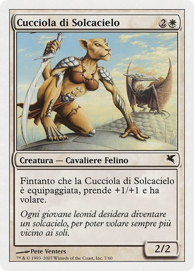 Skyhunter Cub (Italian) - "Cucciola di Solcacielo"