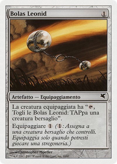 Leonin Bola (Italian) - "Bolas Leonid"