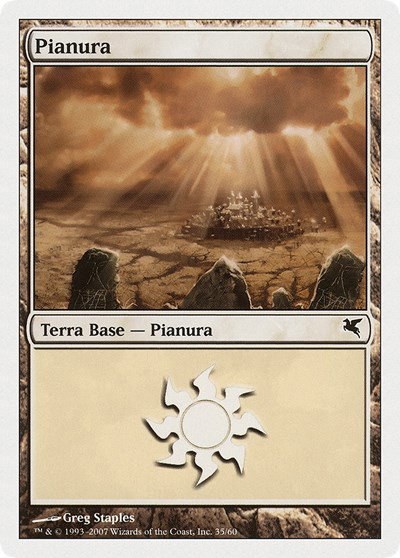 Plains (Italian) - "Pianura"