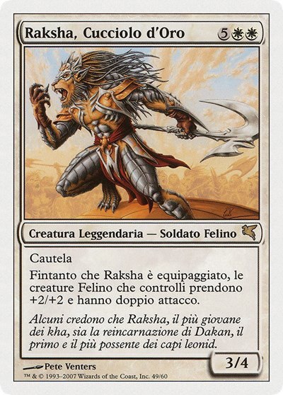 Raskha Golden Cub (Italian) - "Raksha, Cucciolo d'Oro"