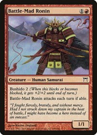 Battle-Mad Ronin - Foil