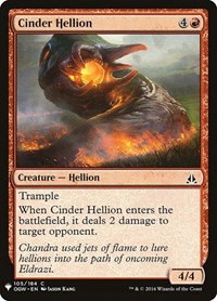 Cinder Hellion - Normal Cinder Hellion