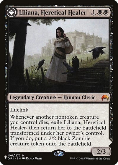 Liliana, Heretical Healer - Normal Liliana Heretical Heale