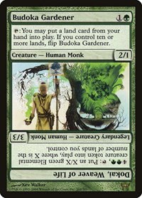 Budoka Gardener // Dokai, Weaver of Life - Foil