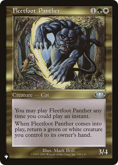 Fleetfoot Panther - Normal Fleetfoot Panther