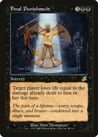 Final Punishment - Foil