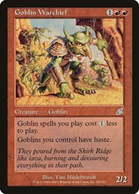 Goblin Warchief - Foil