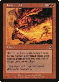 Torrent of Fire - Foil