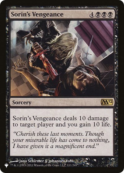 Sorin's Vengeance - Normal Sorin S Vengeance