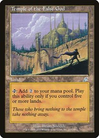 Temple of the False God - Foil