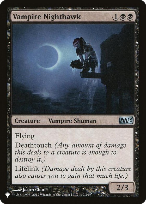 Vampire Nighthawk - Normal Vampire Nighthawk