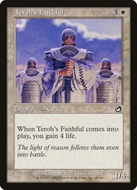 Teroh's Faithful - Foil