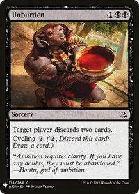 Unburden - Normal Unburden