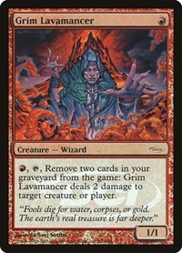 Grim Lavamancer - Foil Grim Lavamancer
