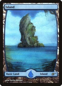 Island - Full Art - Foil Island Full Art