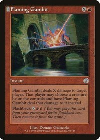 Flaming Gambit - Foil