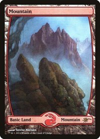 Mountain - Full Art - Foil Mountain Full Art