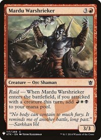 Mardu Warshrieker - Normal Mardu Warshrieker