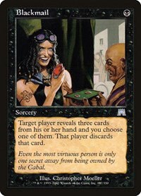 Blackmail - Foil