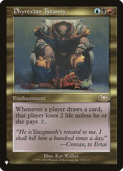 Phyrexian Tyranny - Normal Phyrexian Tyranny