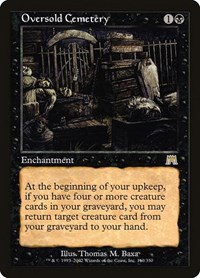 Oversold Cemetery - Foil