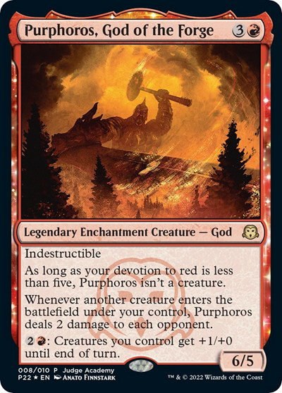 Purphoros, God of the Forge - Foil Purphoros God Of The Forg