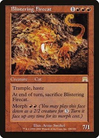 Blistering Firecat - Foil