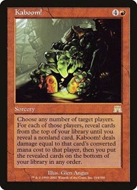 Kaboom! - Foil