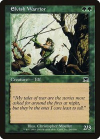 Elvish Warrior - Foil