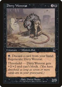 Dirty Wererat - Foil