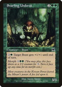 Snarling Undorak - Foil
