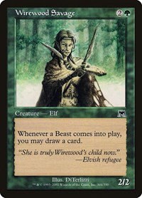 Wirewood Savage - Foil