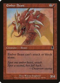 Ember Beast - Foil