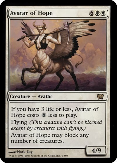 Avatar of Hope - 8th Edition