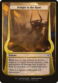 Delight in the Hunt - Archenemy Nicol Bolas