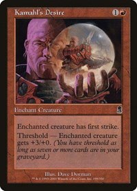 Kamahl's Desire - Foil