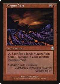 Magma Vein - Foil
