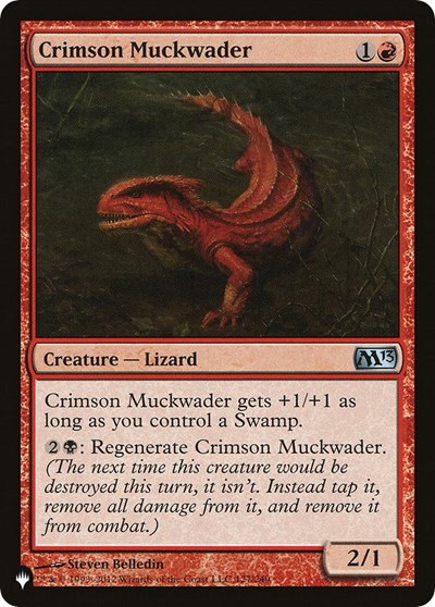 Crimson Muckwader - Normal Crimson Muckwader