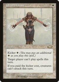 Orim's Chant - Foil