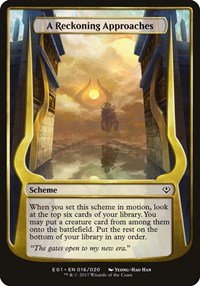 A Reckoning Approaches - Archenemy Nicol Bolas