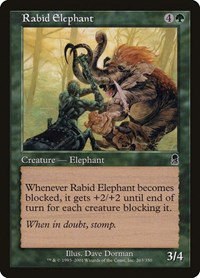 Rabid Elephant - Foil